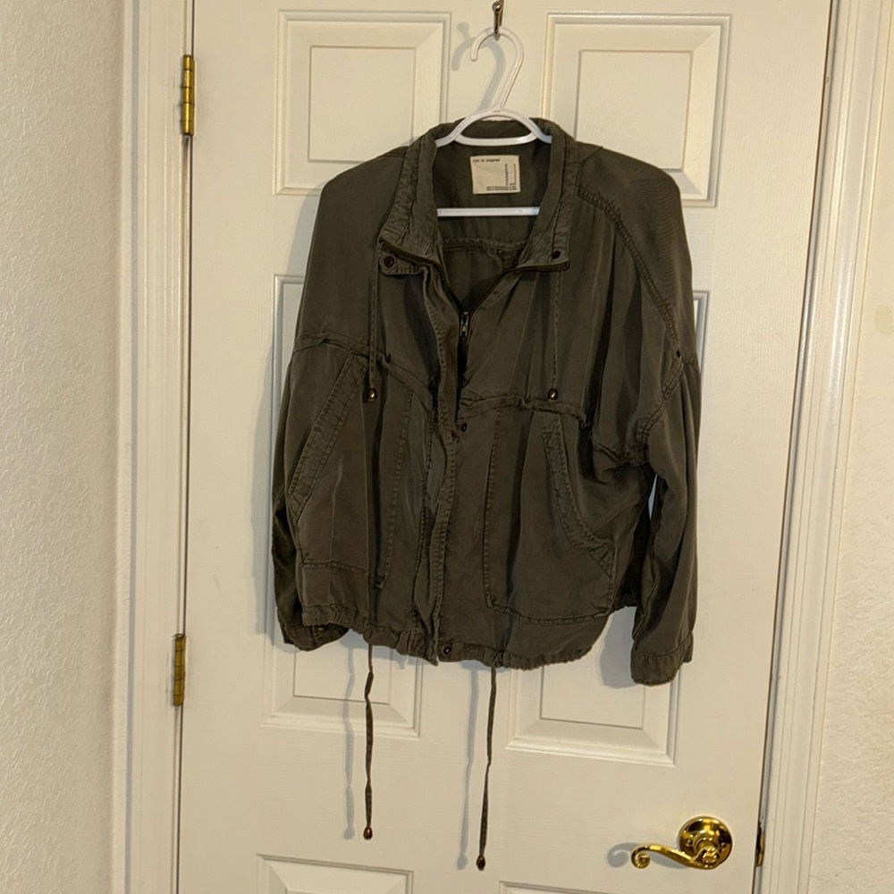 Green jacket